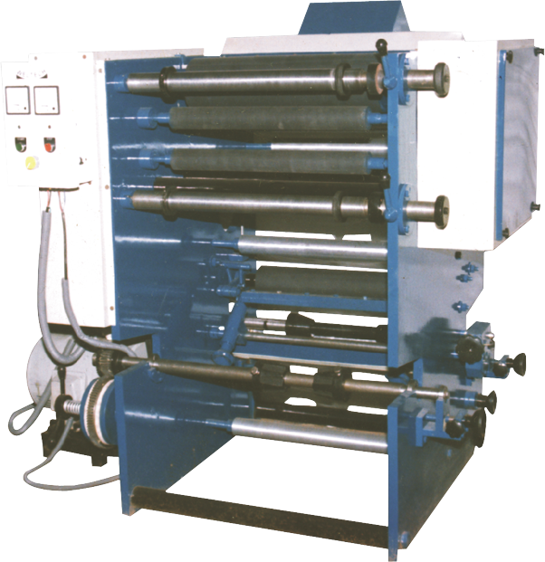 Slitting Machine With Single Color Printing